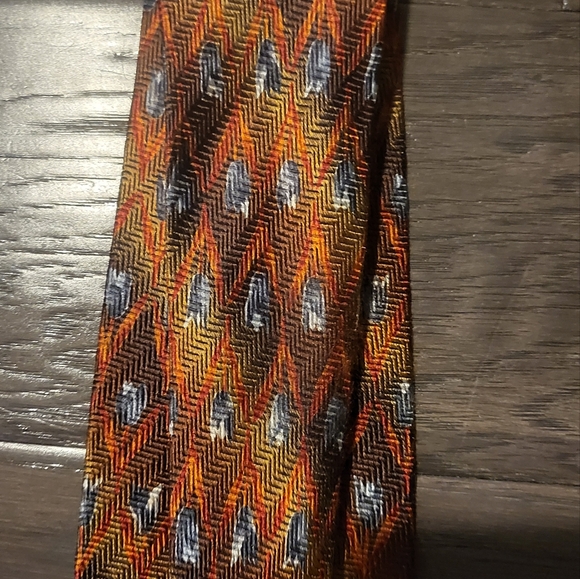 Vintage Ermenegildo Zegna Silk Tie Floral - Picture 3 of 5
